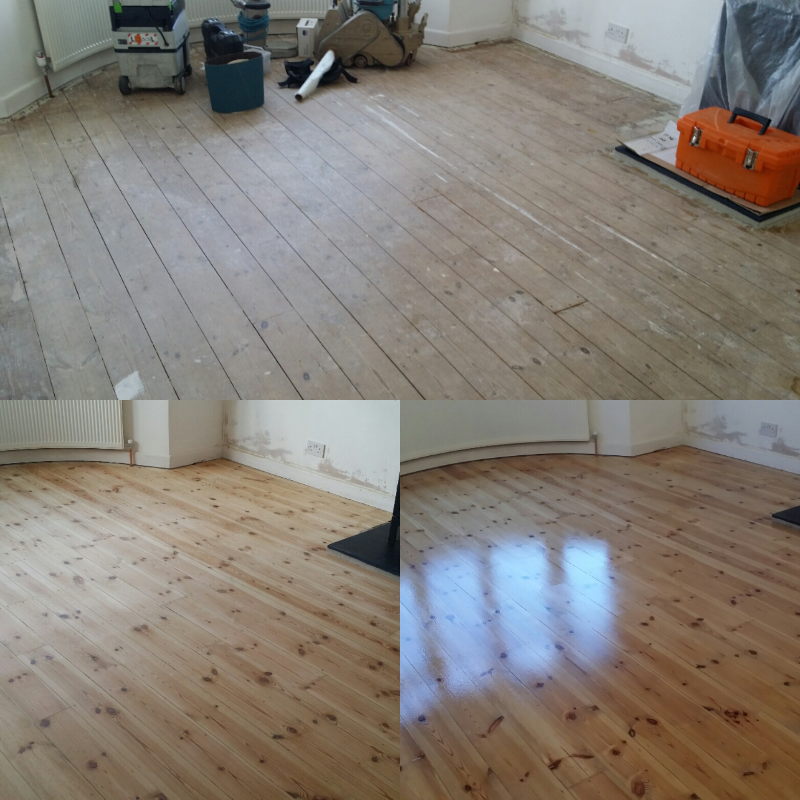 Clacton on Sea floor sanding - Absolute Floor Sander Hire