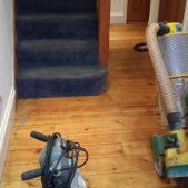 Trio and edger floor sander